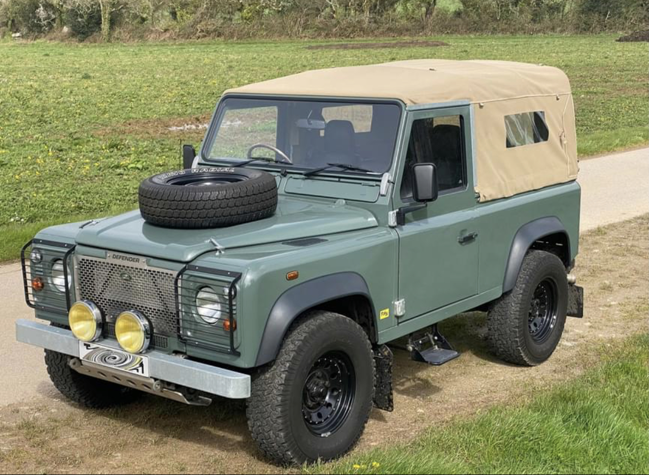 land rover defender soft top 